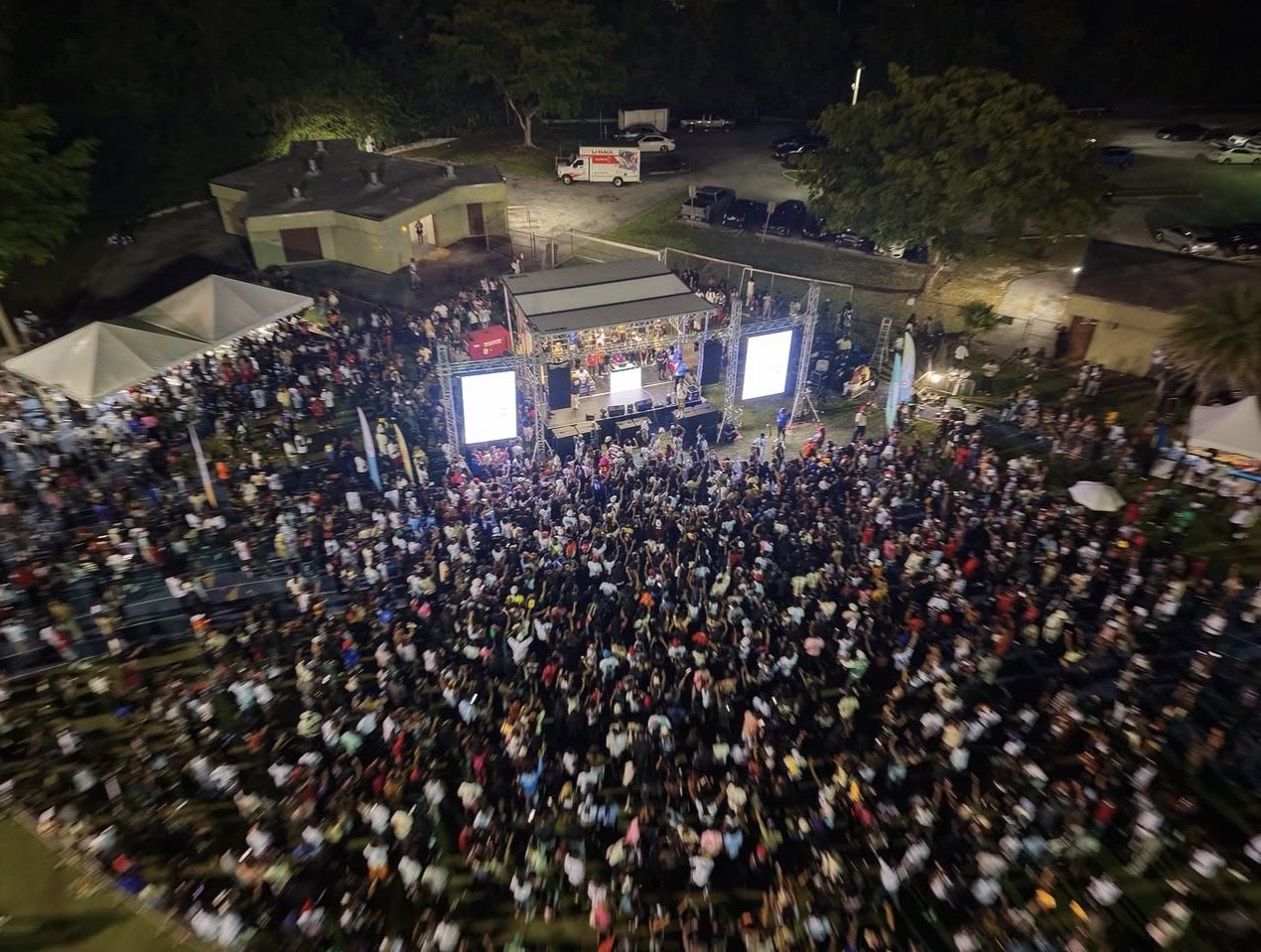Haitian All-Star Game crowd